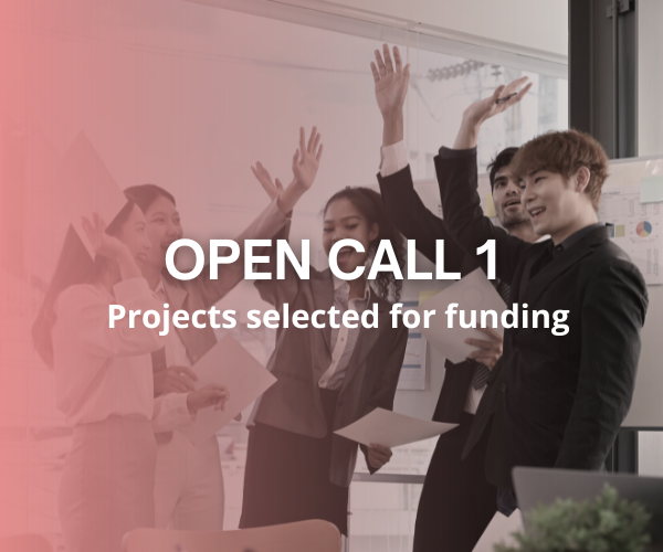 EARASHI Open Call 1. 5 Projects Selected for Funding